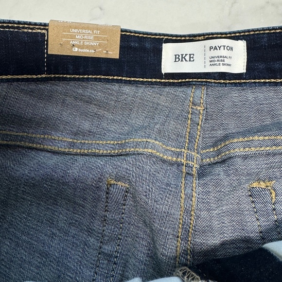 BKE Payton Universal Fit Mid-Rise Ankle Skinny Women’s Jeans Size 32.  NWT - Picture 5 of 13